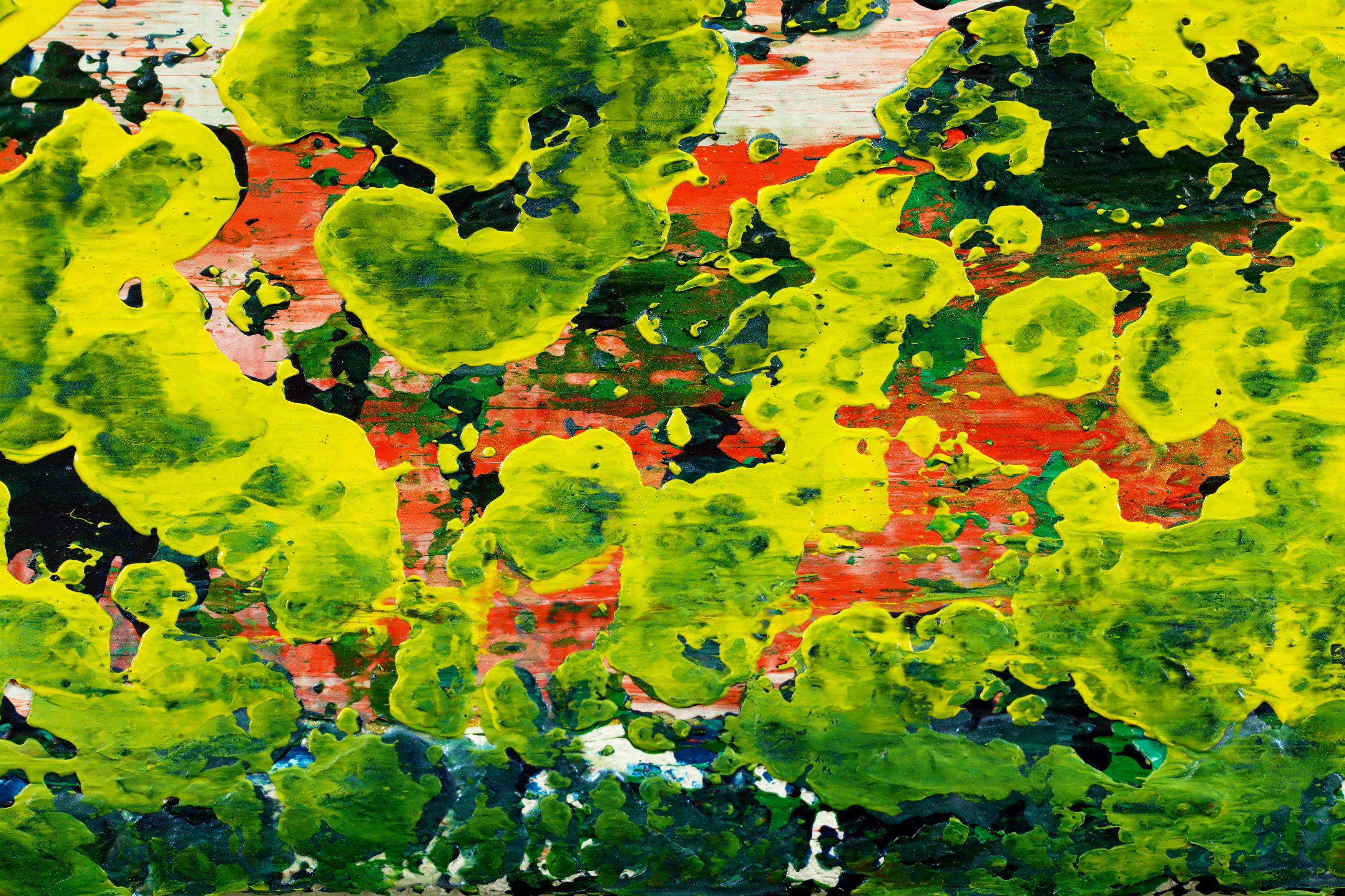 Spring glimmer 2, Painting, Acrylic on Canvas For Sale 2
