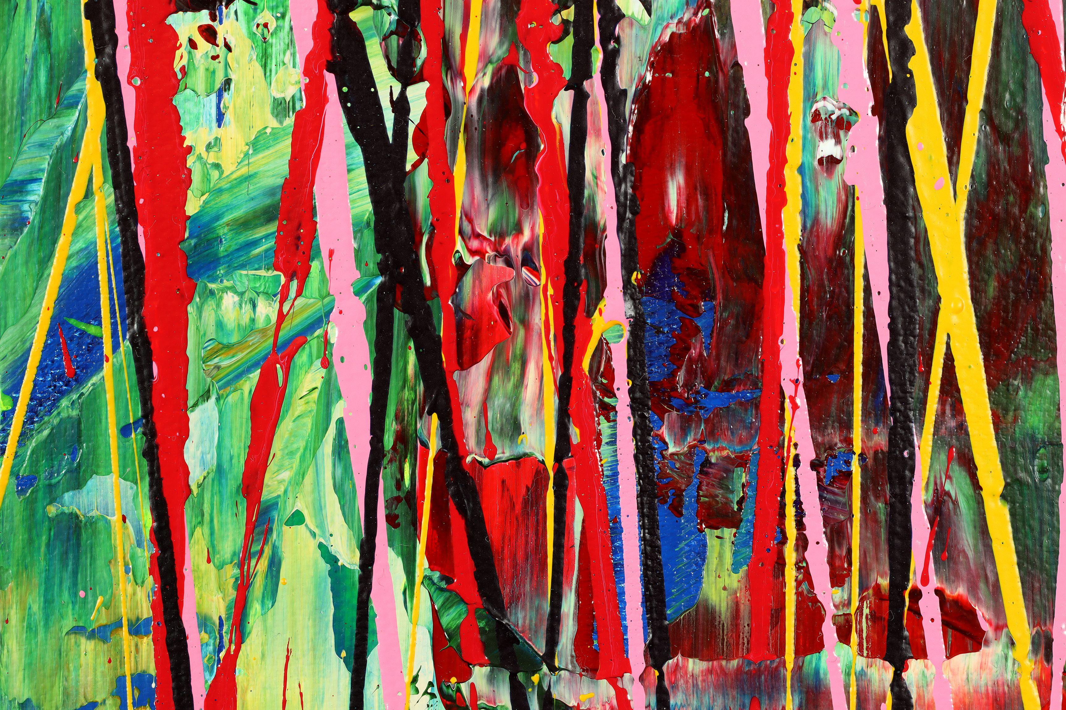 Strange spectra 1, Gemälde, Acryl auf Leinwand (Abstrakt), Painting, von Nestor Toro