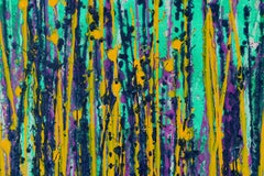 Strange Spectra 9 (Emerald Green), Painting, Acrylic on Canvas