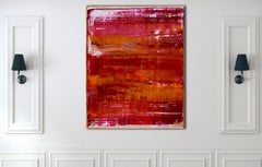 Summer window view 3, Painting, Acrylic on Canvas