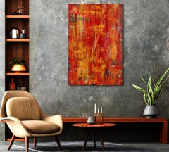 Primo piano del sole, Pittura, Acrilico su tela