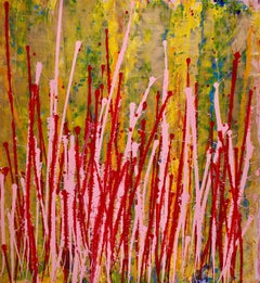 Sunny Drizzles 3, Painting, Acrylic on Canvas