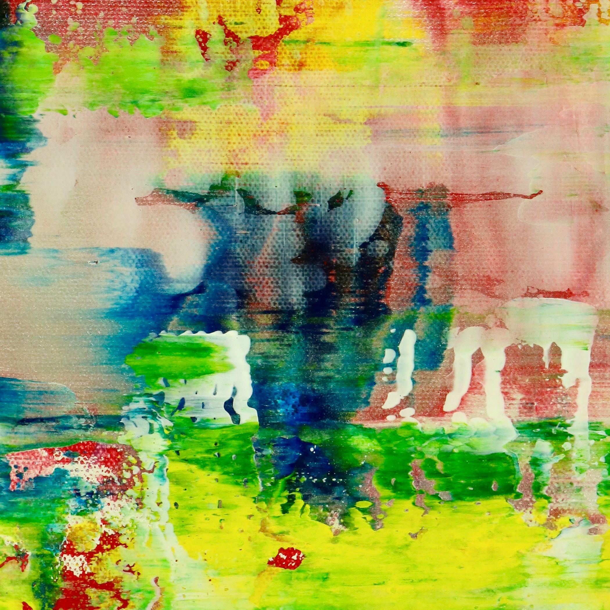 Panorama mattutino 1, Pittura, Acrilico su tela - Painting Astratto di Nestor Toro