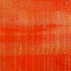Sunset paradise 5 (Metallic Orange Spectra), Gemälde, Acryl auf Leinwand
