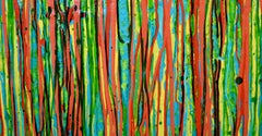 Superstition Garden (A closer look), Painting, Acrylic on Canvas
