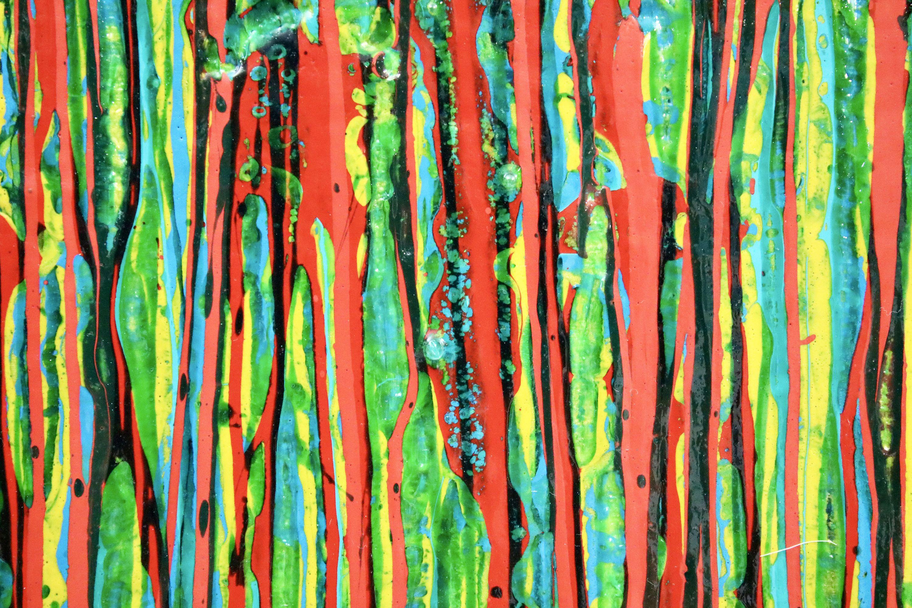 Superstition Garden (A closer look), Painting, Acrylic on Canvas For Sale 1
