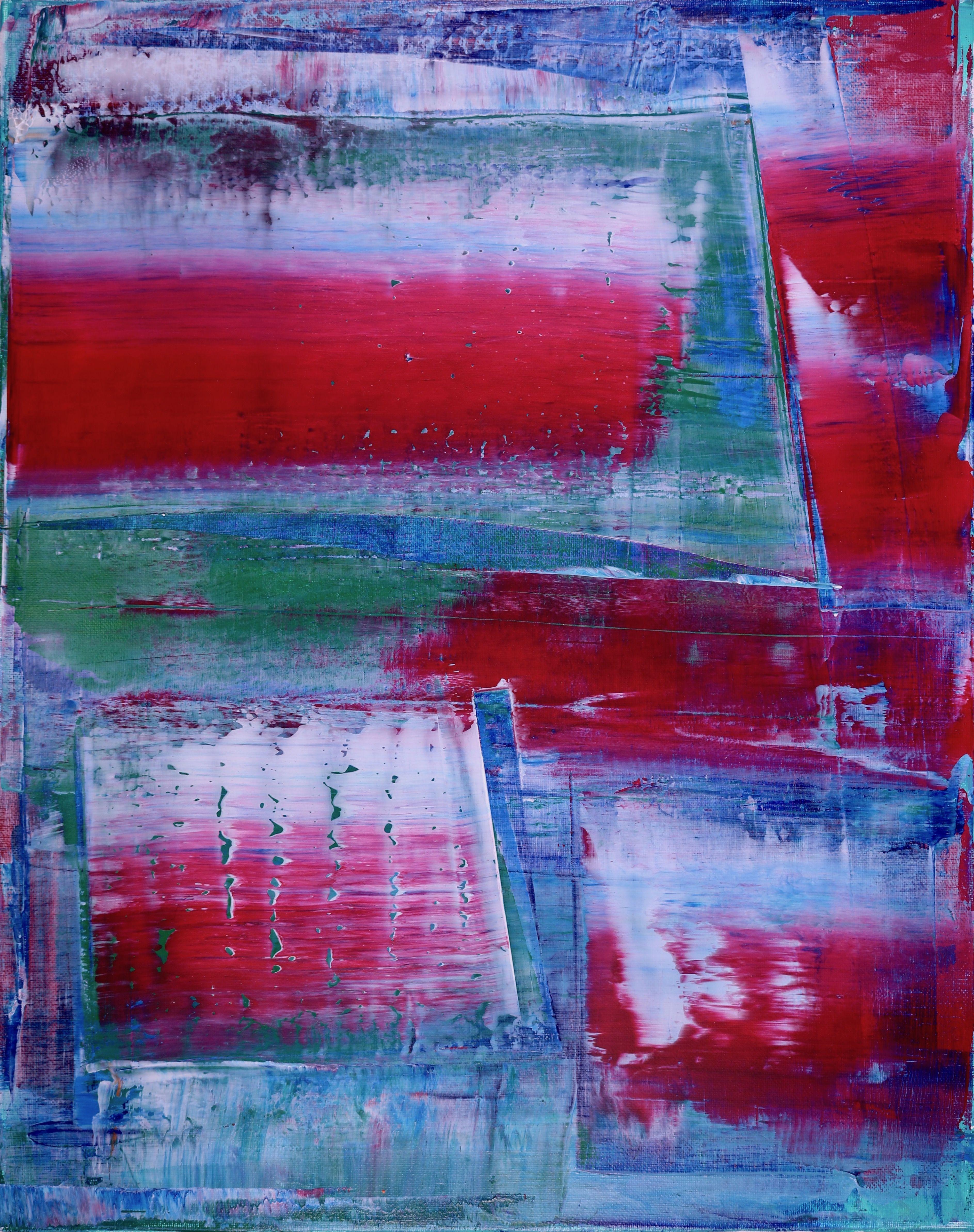 Abstract Painting di Nestor Toro - Decollo, Pittura, Acrilico su tela