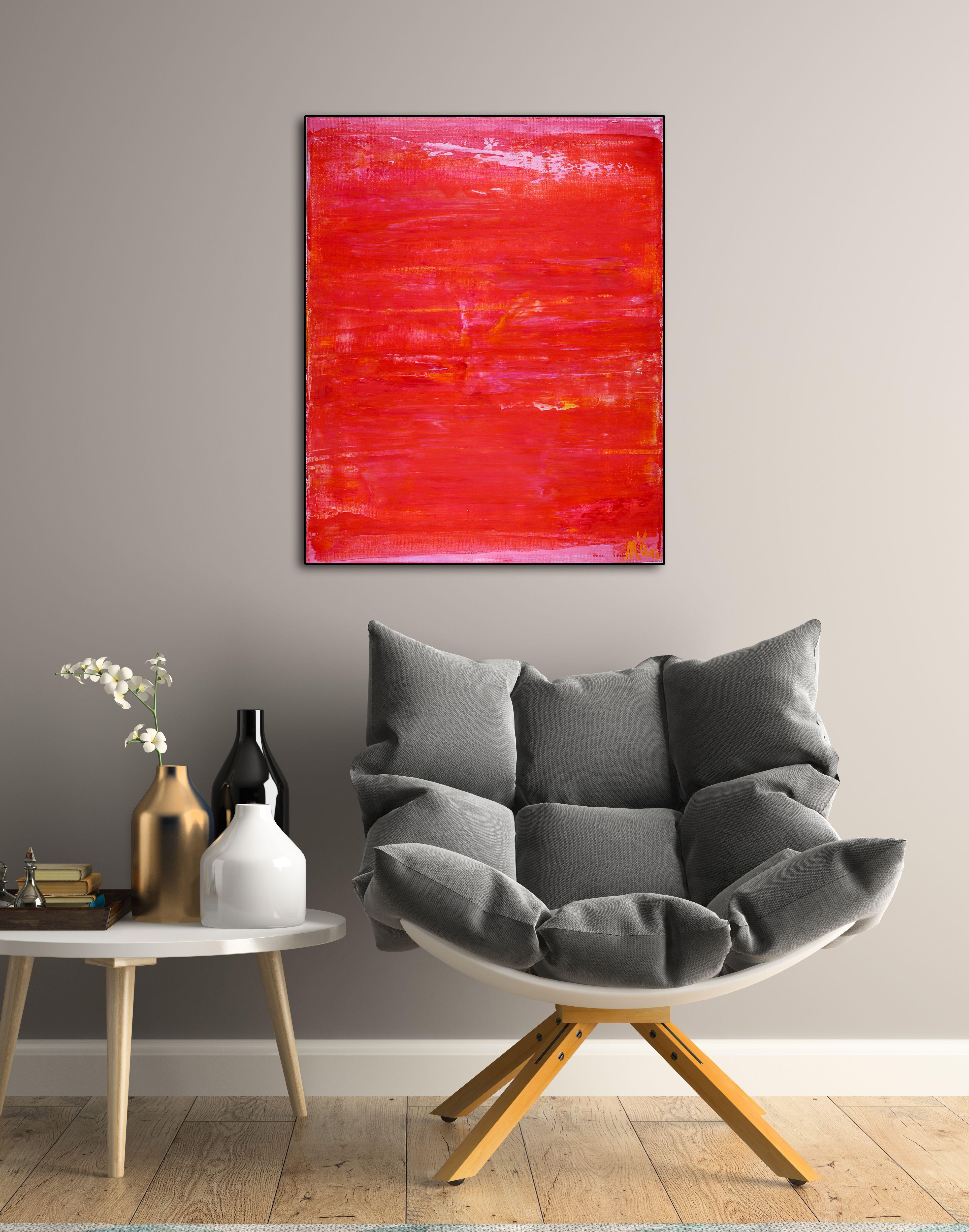 L'orizzonte, Pittura, Acrilico su tela - Painting di Nestor Toro