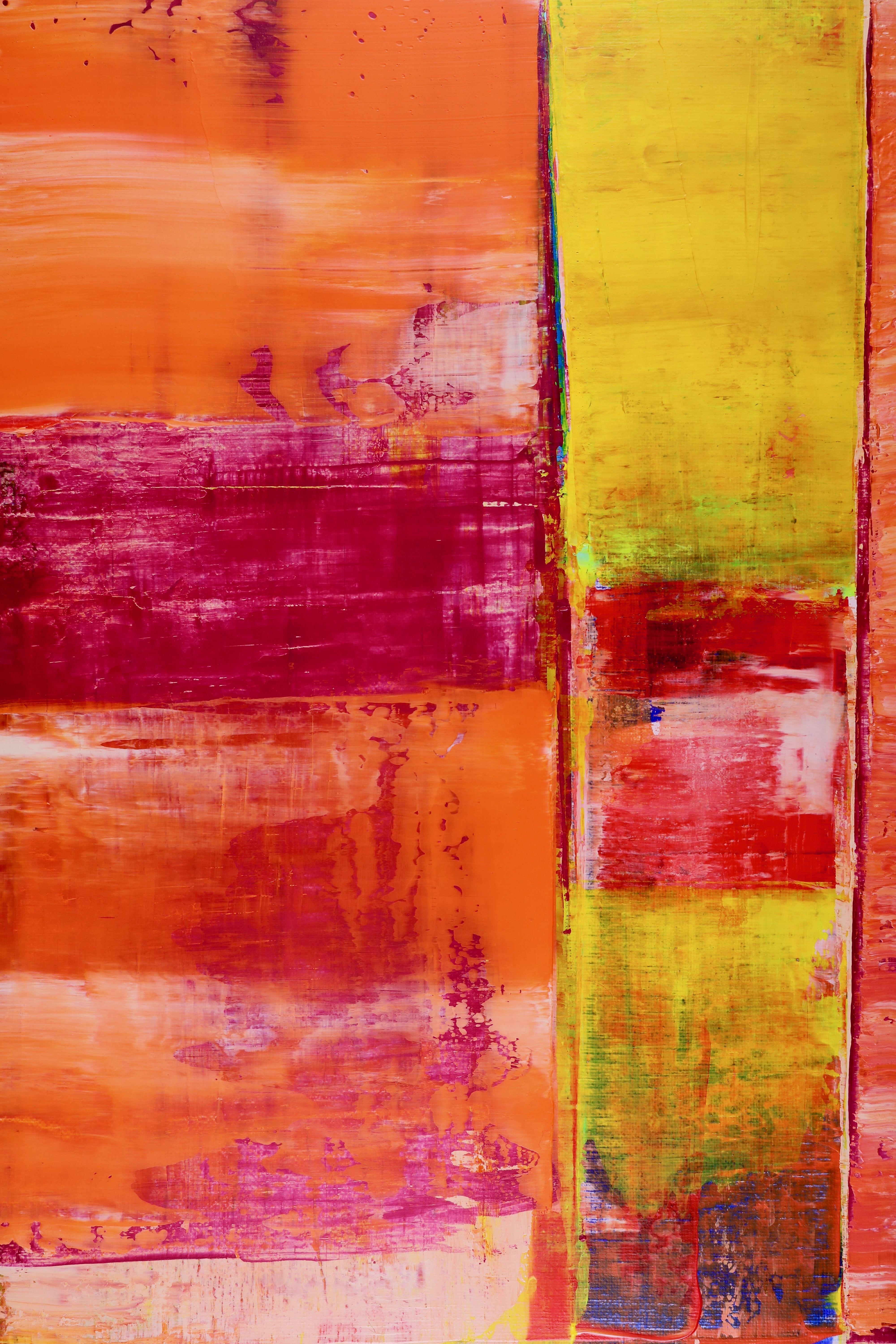 Tres ventanas, Pintura, Acrílico sobre lienzo en venta 1