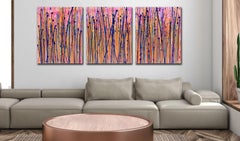 Translucent panorama (Natures imagery) 2, Painting, Acrylic on Canvas