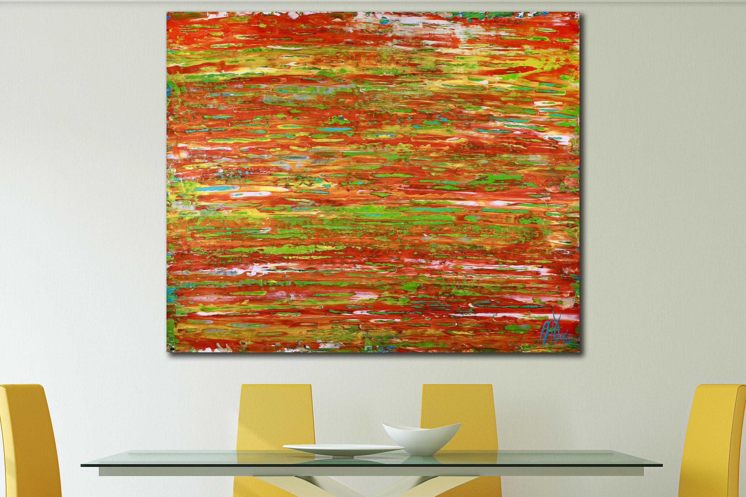 Tropici Fusion, Pittura, Acrilico su tela - Painting di Nestor Toro