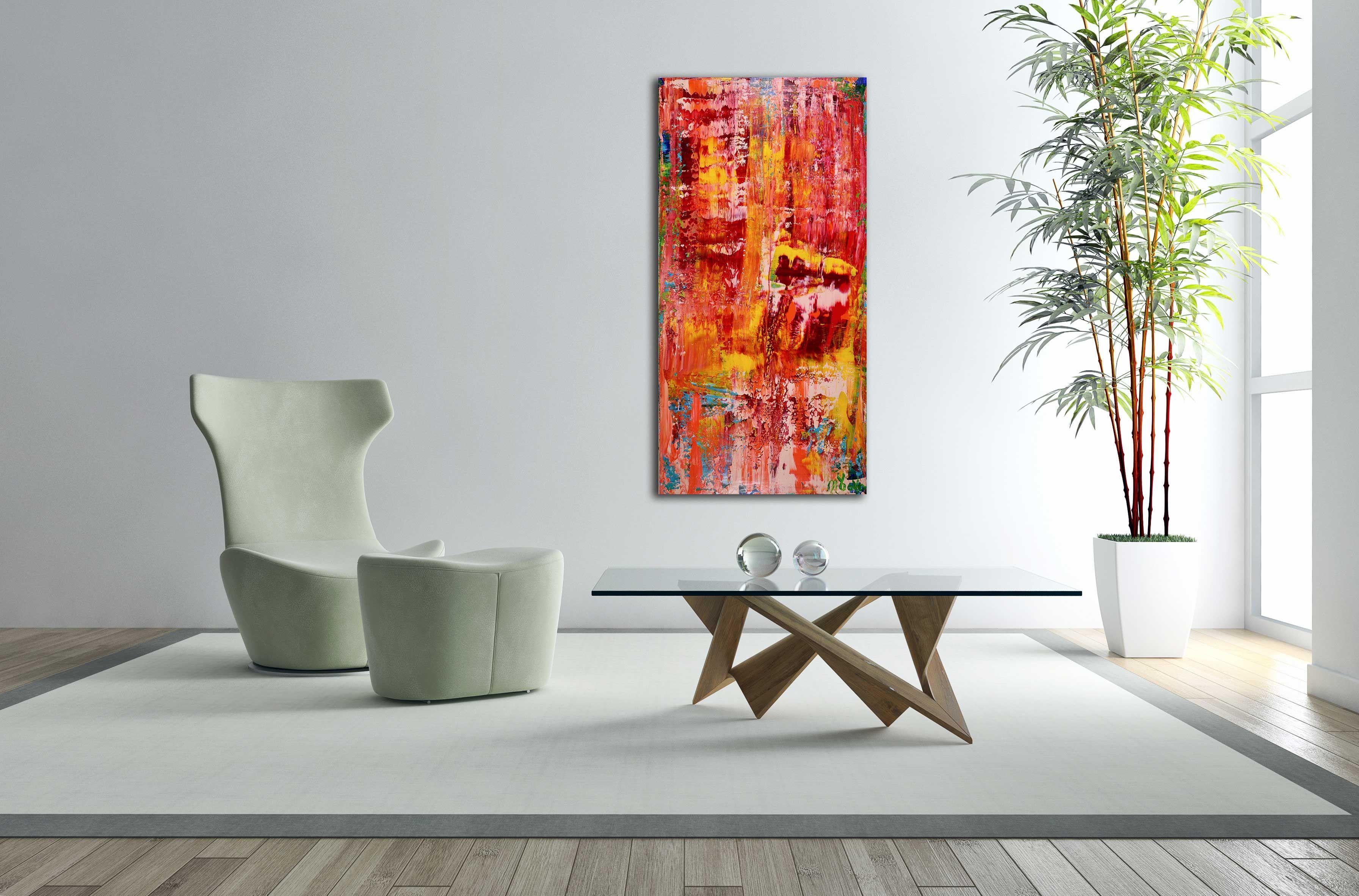 Panorama dei tropici, Pittura, Acrilico su tela - Painting Astratto di Nestor Toro