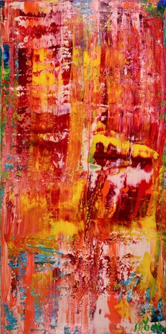 Tropics Panorama, Painting, Acrylic on Canvas