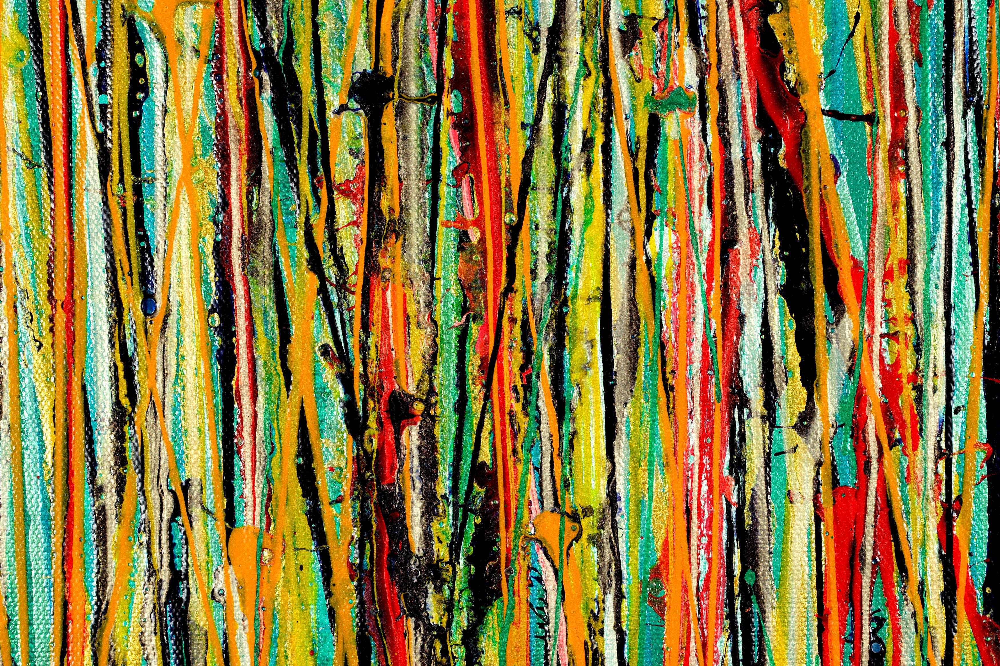 Spettri ultra radianti 2, Pittura, Acrilico su tela in vendita 2