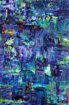Under lantern lights, Painting, Acrylic on Canvas