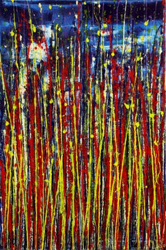 Under the Aurora (In between frequencies) 2, Painting, Acrylic on Canvas