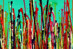 Mémoires inattendues, peinture, acrylique sur toile