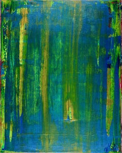 Unknown distant object, Painting, Acrylic on Canvas