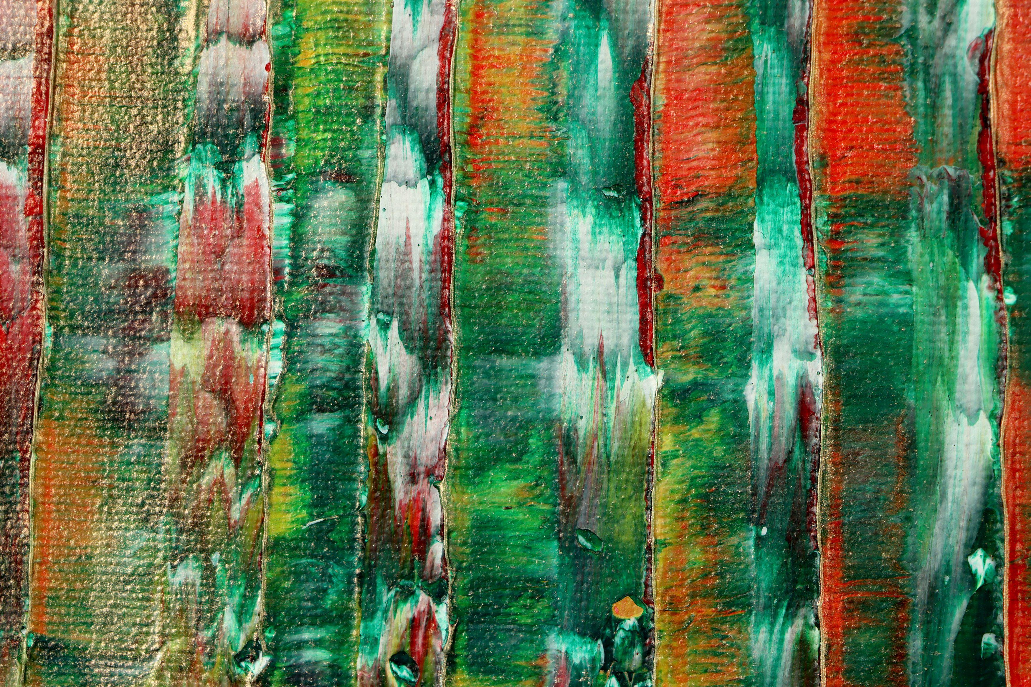 Natura imprevedibile (Campo di colore della terra) 2, Pittura, Acrilico su tela - Painting Astratto di Nestor Toro
