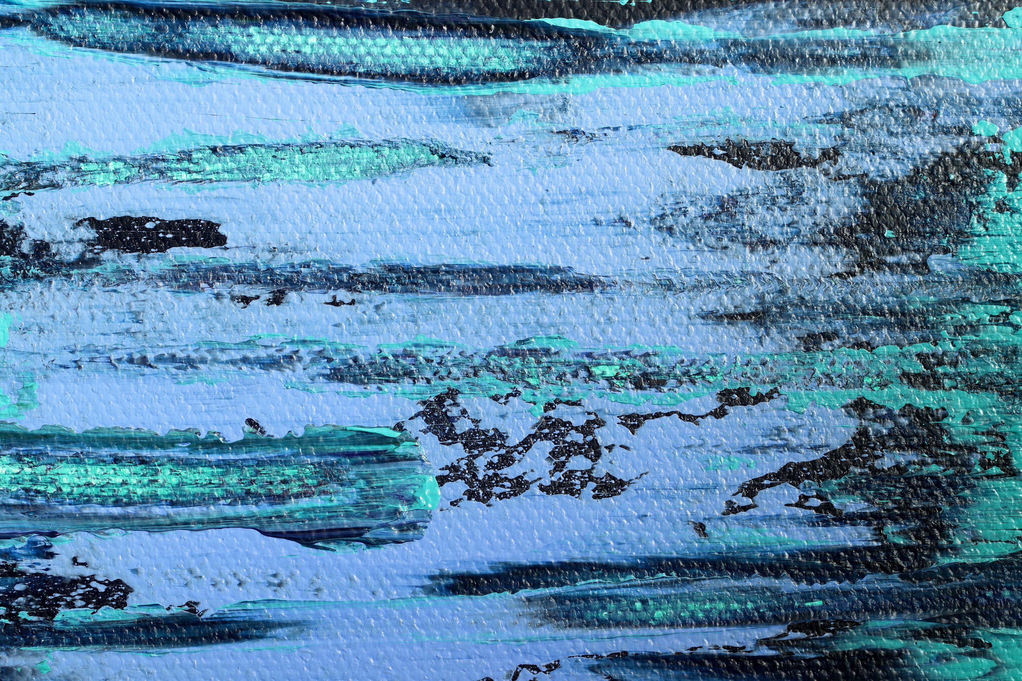 Up the Creek, Gemälde, Acryl auf Leinwand (Abstrakt), Painting, von Nestor Toro