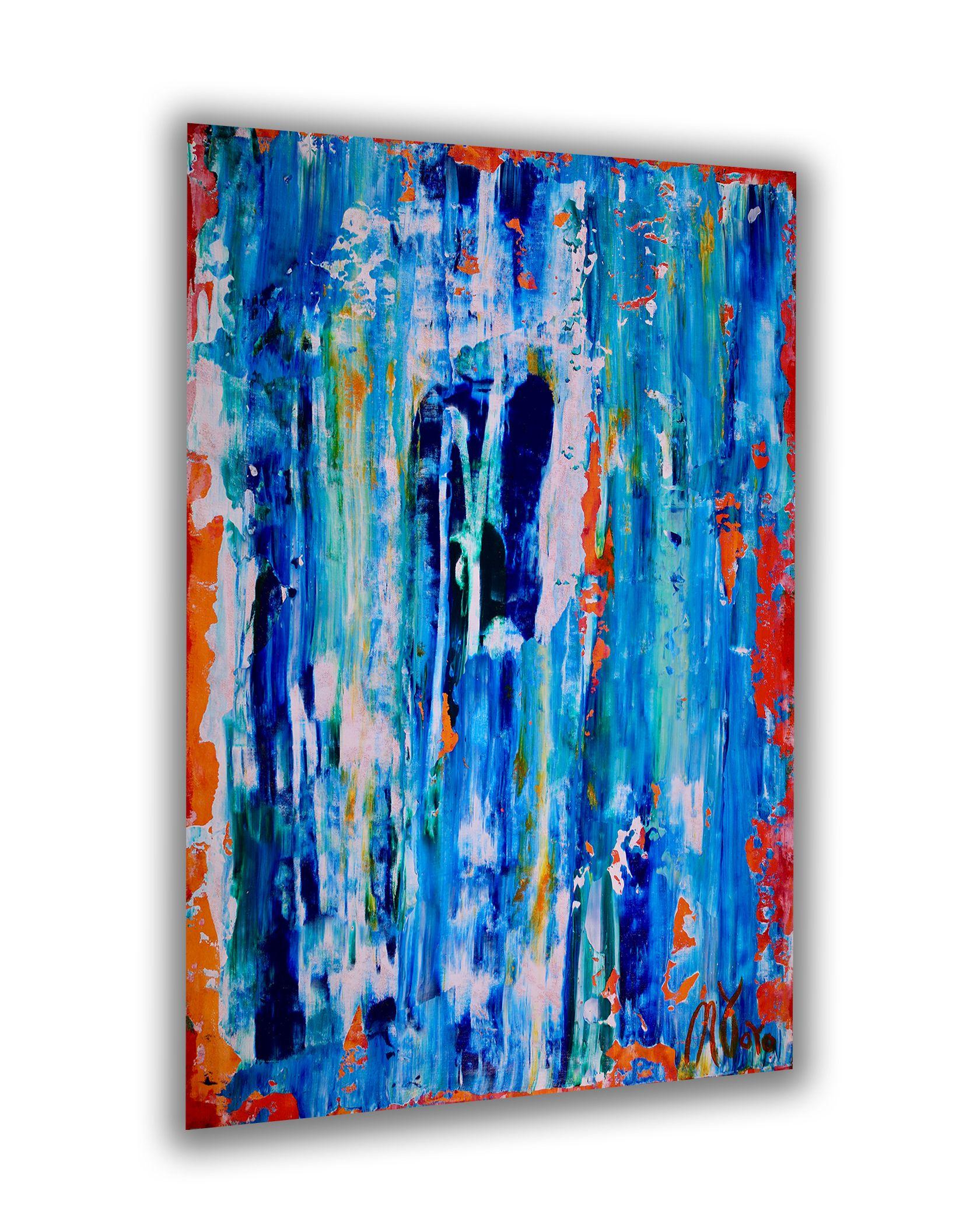 Vanishing Panorama (2018), Pittura, Acrilico su tela - Painting di Nestor Toro