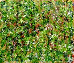 Verdor ( Green regrowth), Painting, Acrylic on Canvas