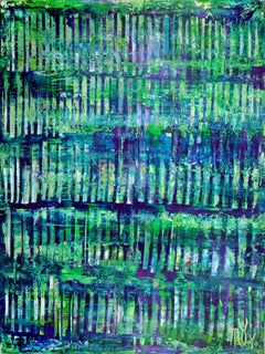 „Infinite Greenery“, Gemälde, Acryl auf Leinwand, Vendor infinito