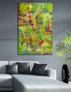 Verdor (Immagine organica), Pittura, Acrilico su tela