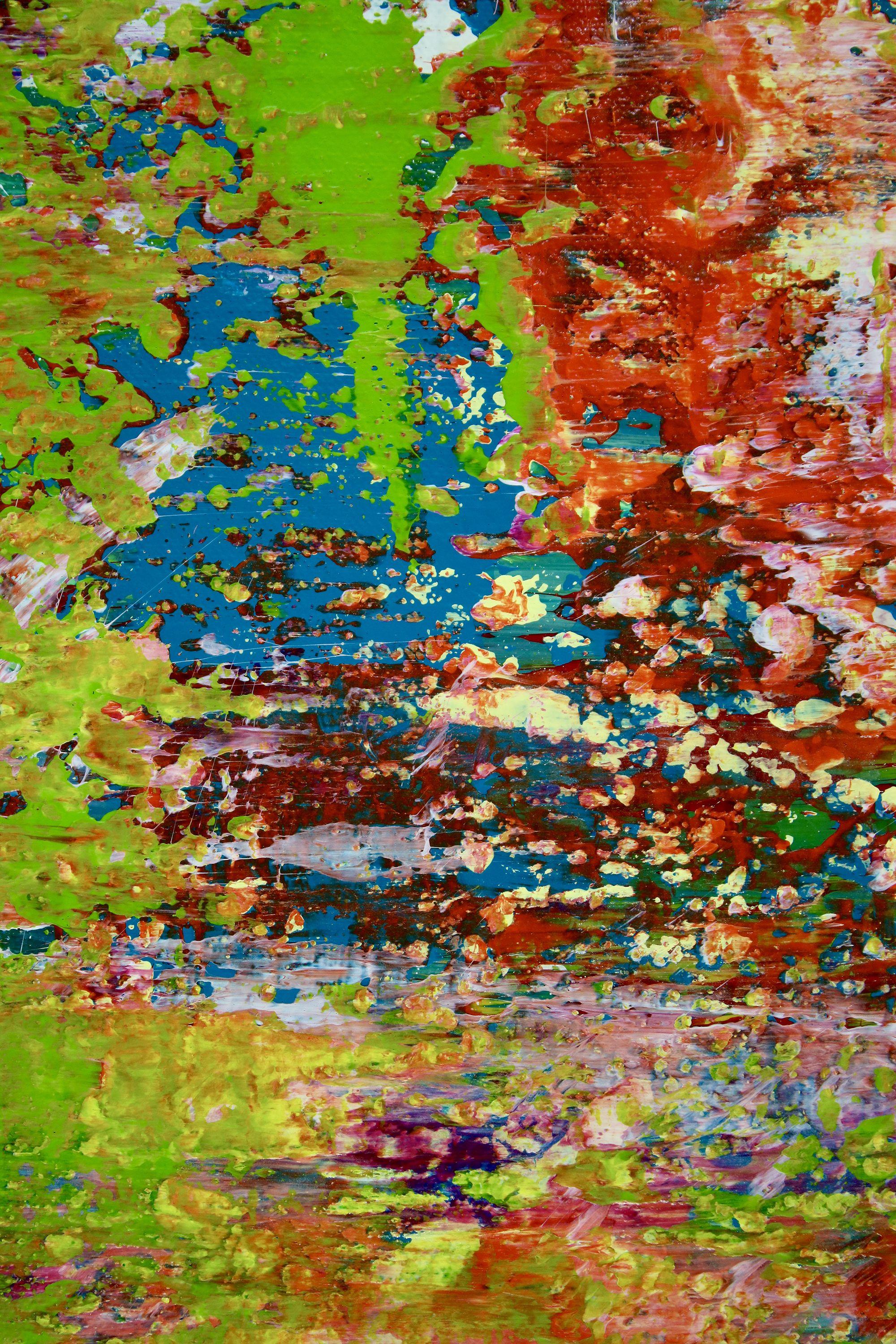 Organische Bildsprache, Gemälde, Acryl auf Leinwand (Abstrakt), Painting, von Nestor Toro
