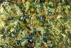 Verdor Spectra (vertical Garden) 2, Painting, Acrylic on Canvas