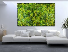 Spécification de Verdor (Garden vertical), peinture, acrylique sur toile