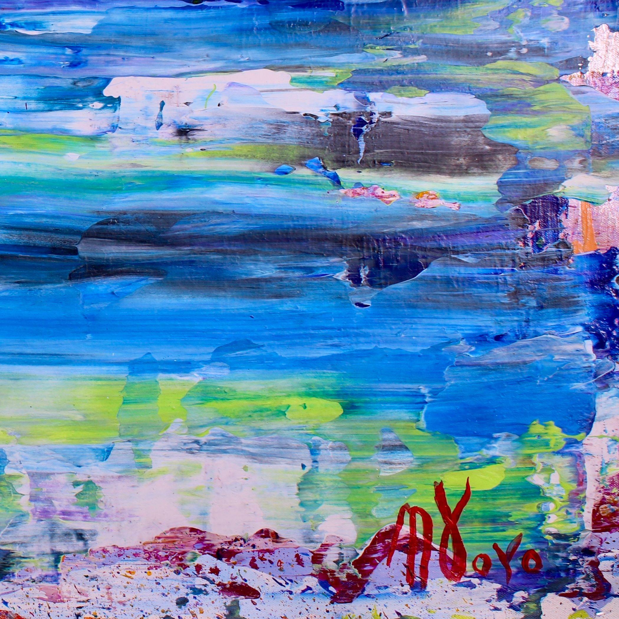 Terreno visionario # 4, Pittura, Acrilico su tela - Painting di Nestor Toro
