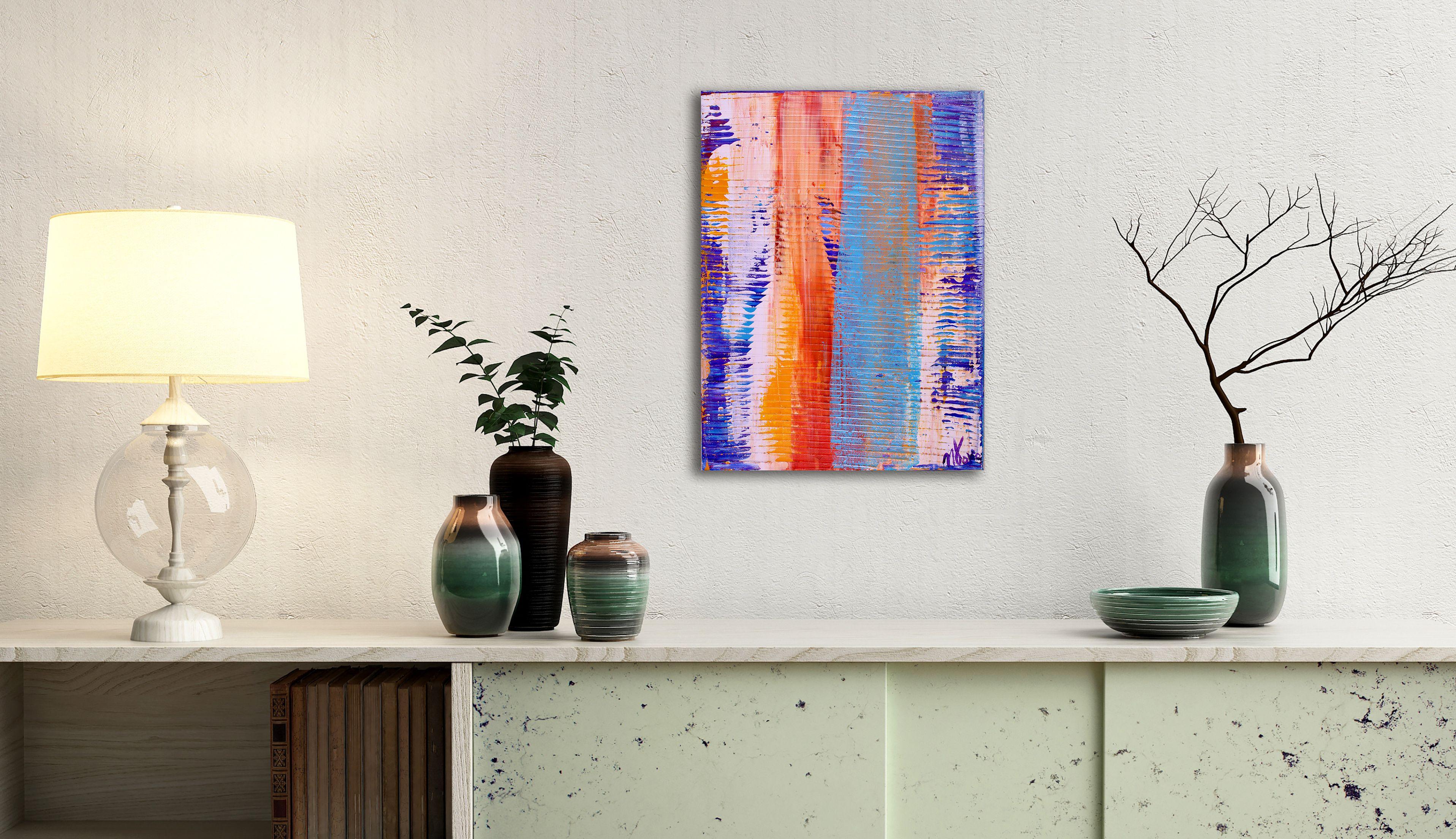 Finestre, Pittura, Acrilico su tela - Painting di Nestor Toro
