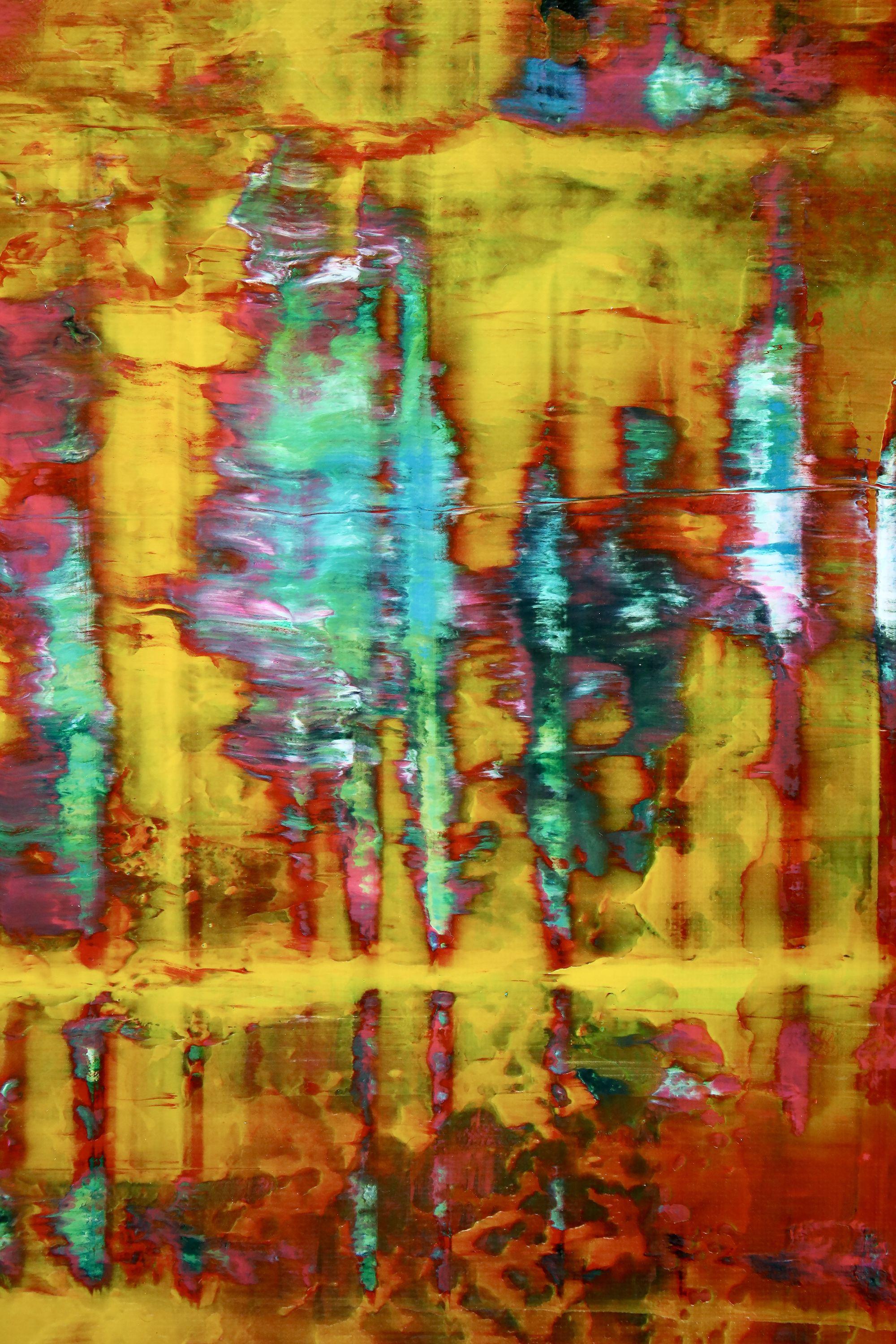 Yellow Fusion 2, Painting, Acrylic on Canvas 1