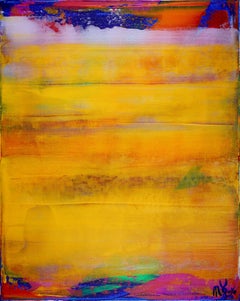 Yellow Fusion, Painting, Acrylic on Canvas