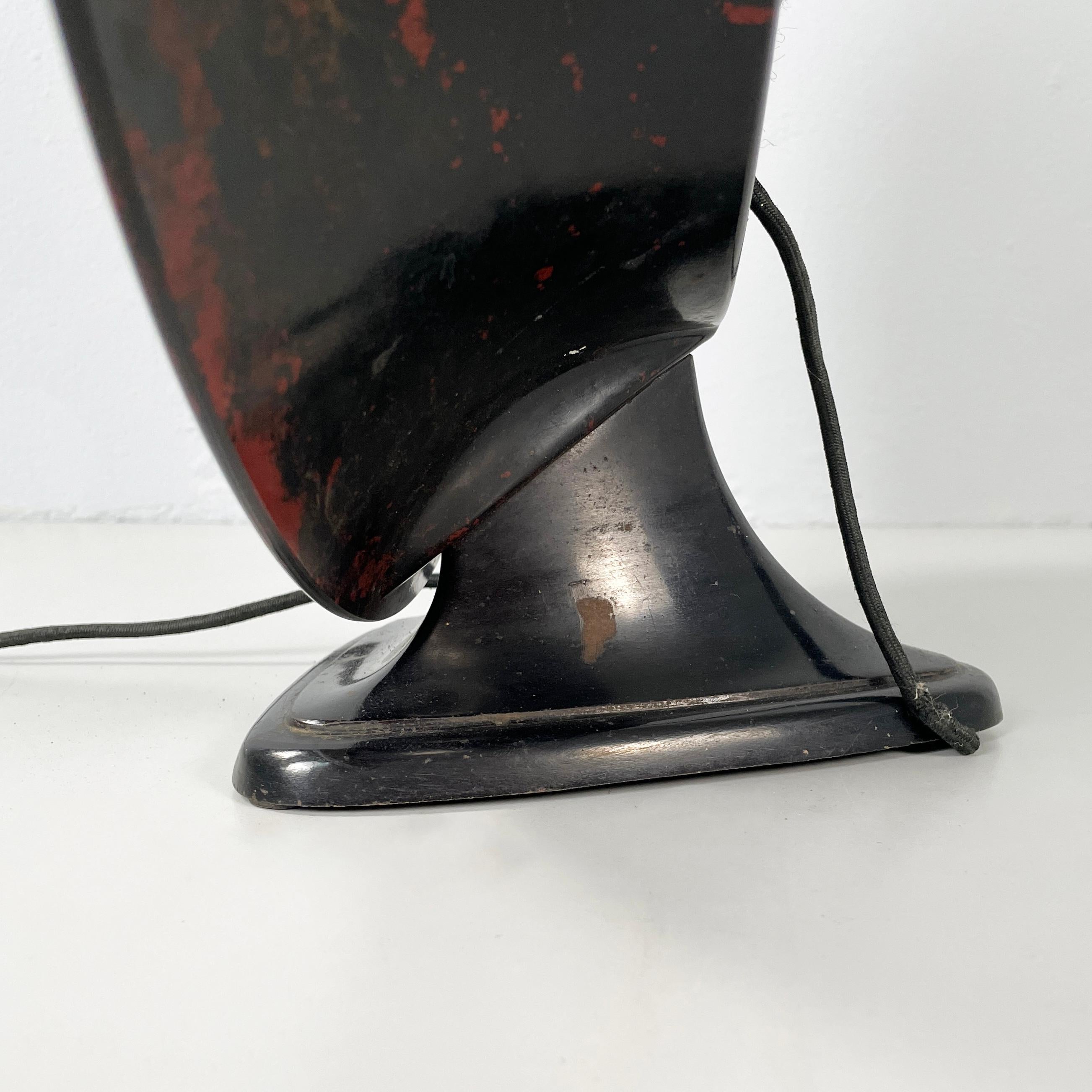 Netherlands Black and red bakelite speaker by Louis Kalff for Philips, 1930s For Sale 7