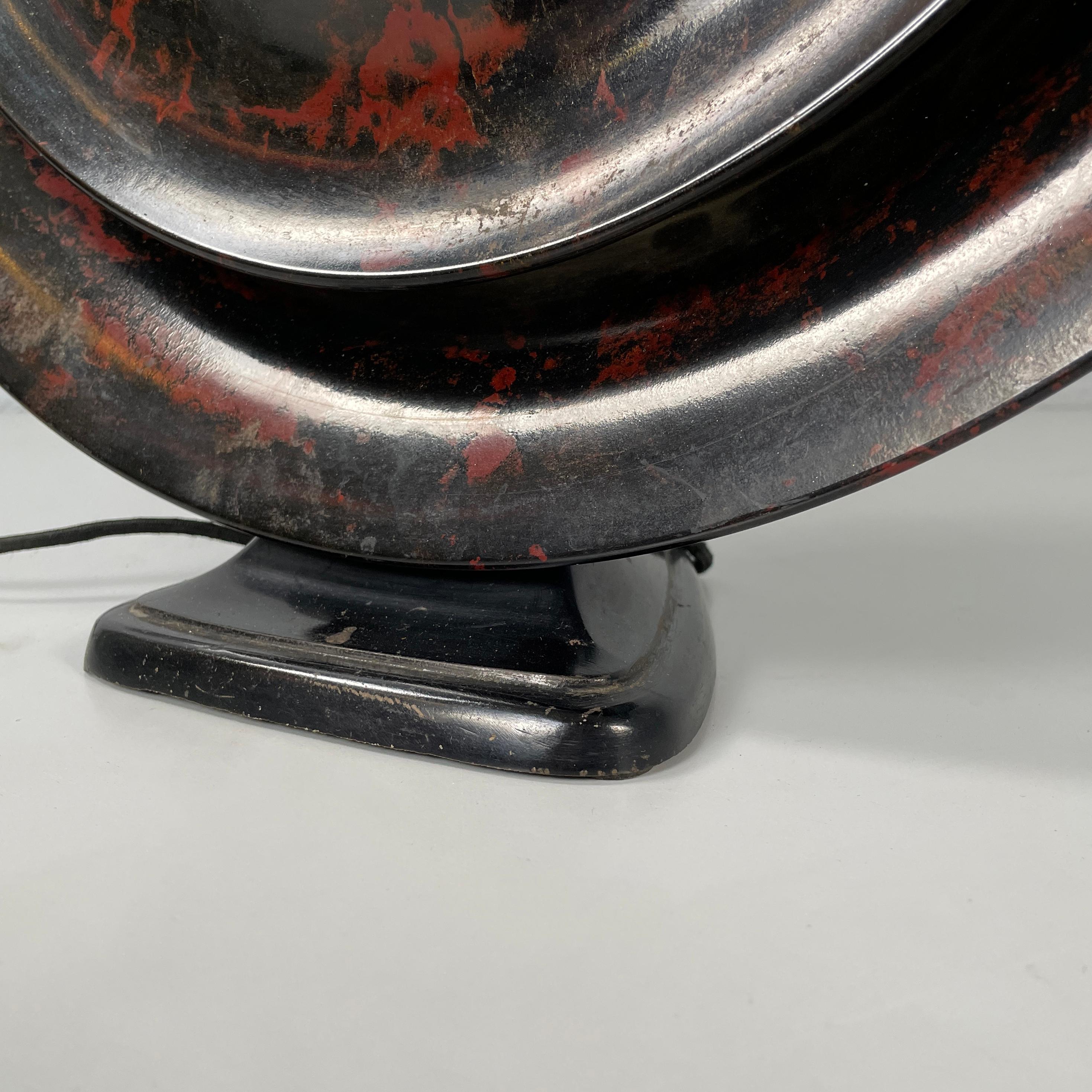 Netherlands Black and red bakelite speaker by Louis Kalff for Philips, 1930s For Sale 3