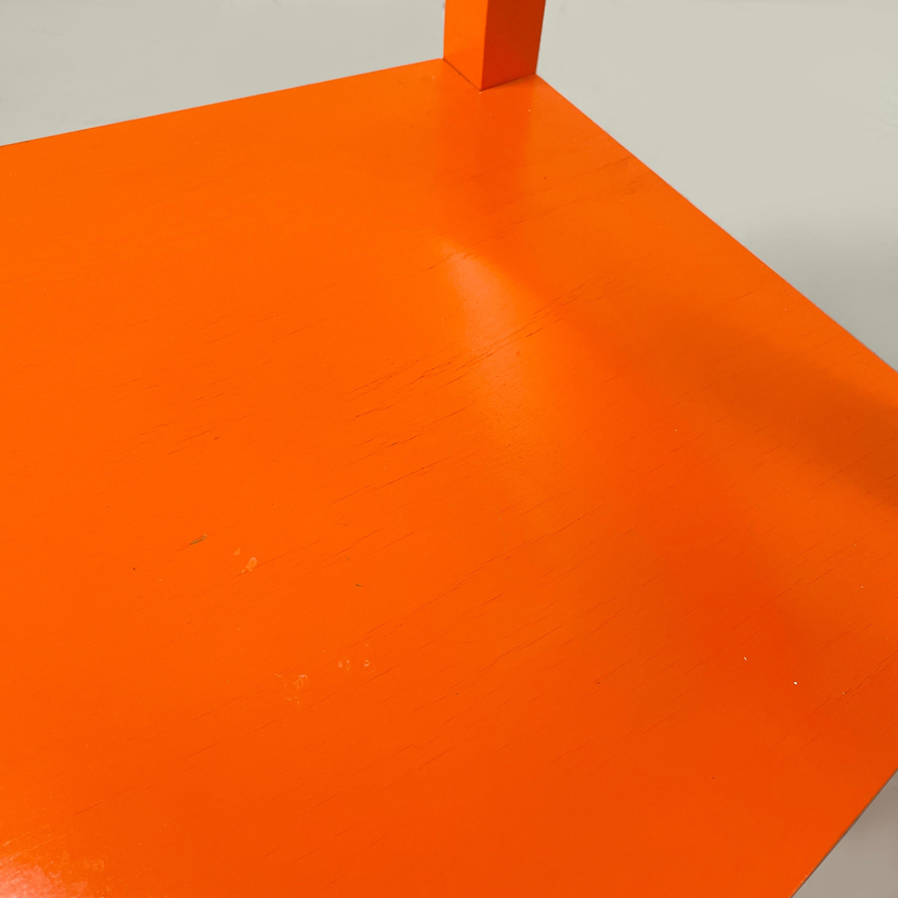 Netherlands modern Orange lacquered wooden chairs by Moooi, 2000s For Sale 3