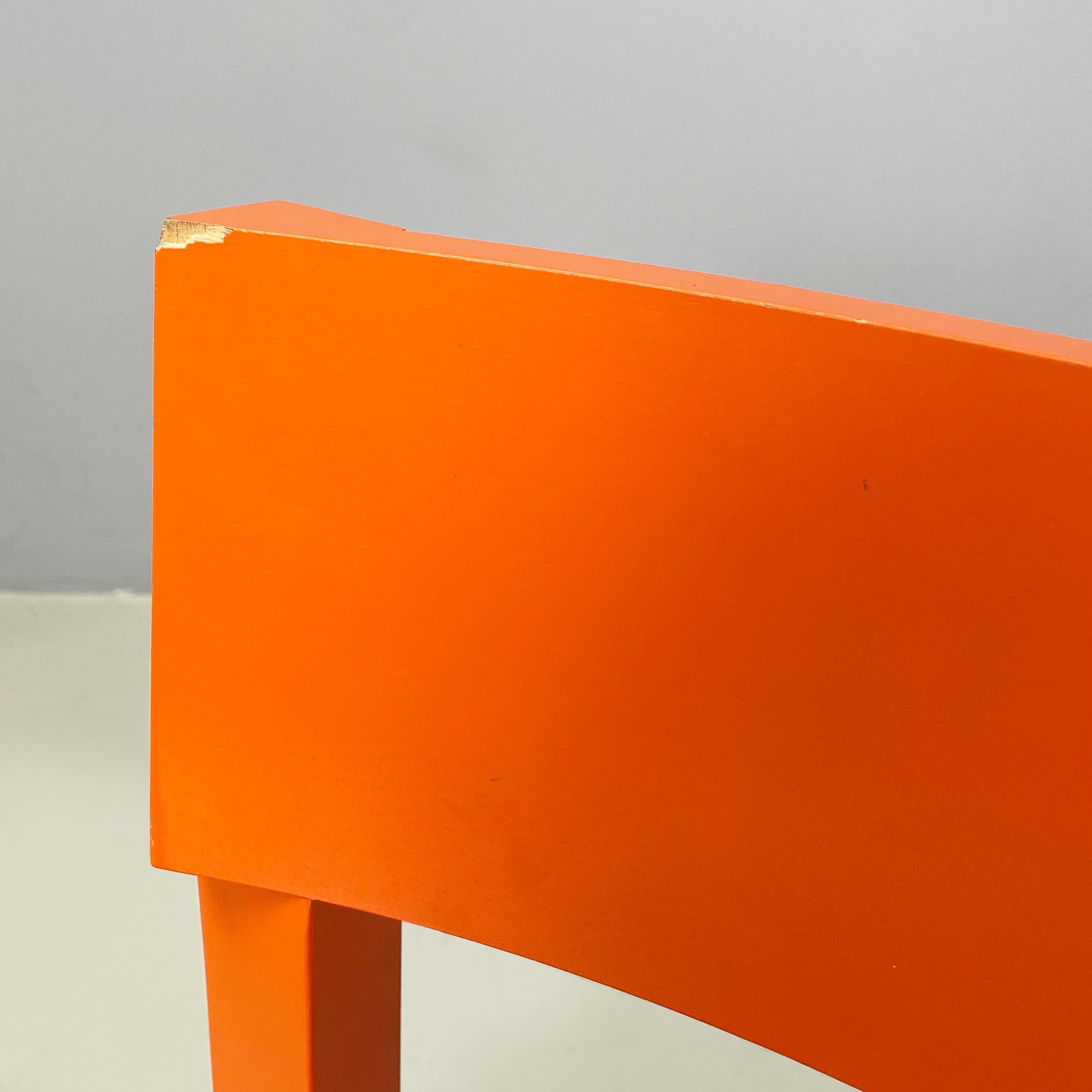 Netherlands modern Orange lacquered wooden chairs by Moooi, 2000s For Sale 4