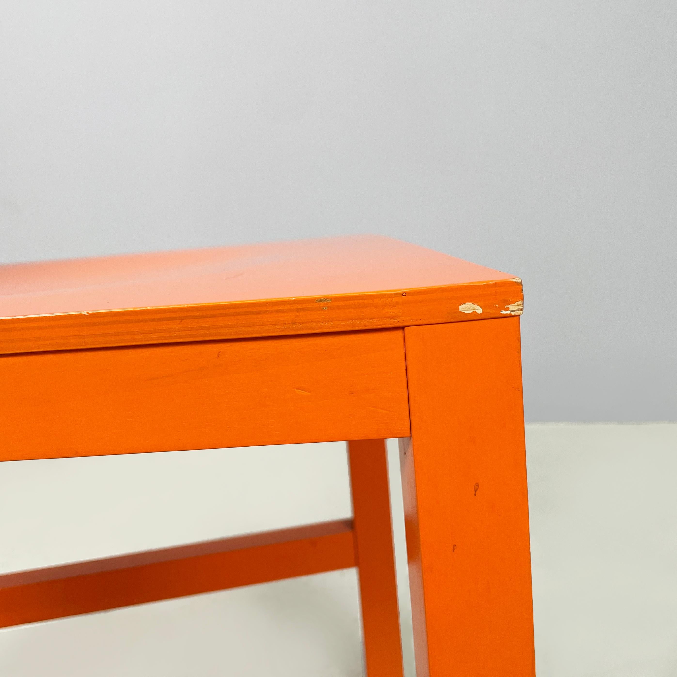 Netherlands modern Orange lacquered wooden chairs by Moooi, 2000s For Sale 7