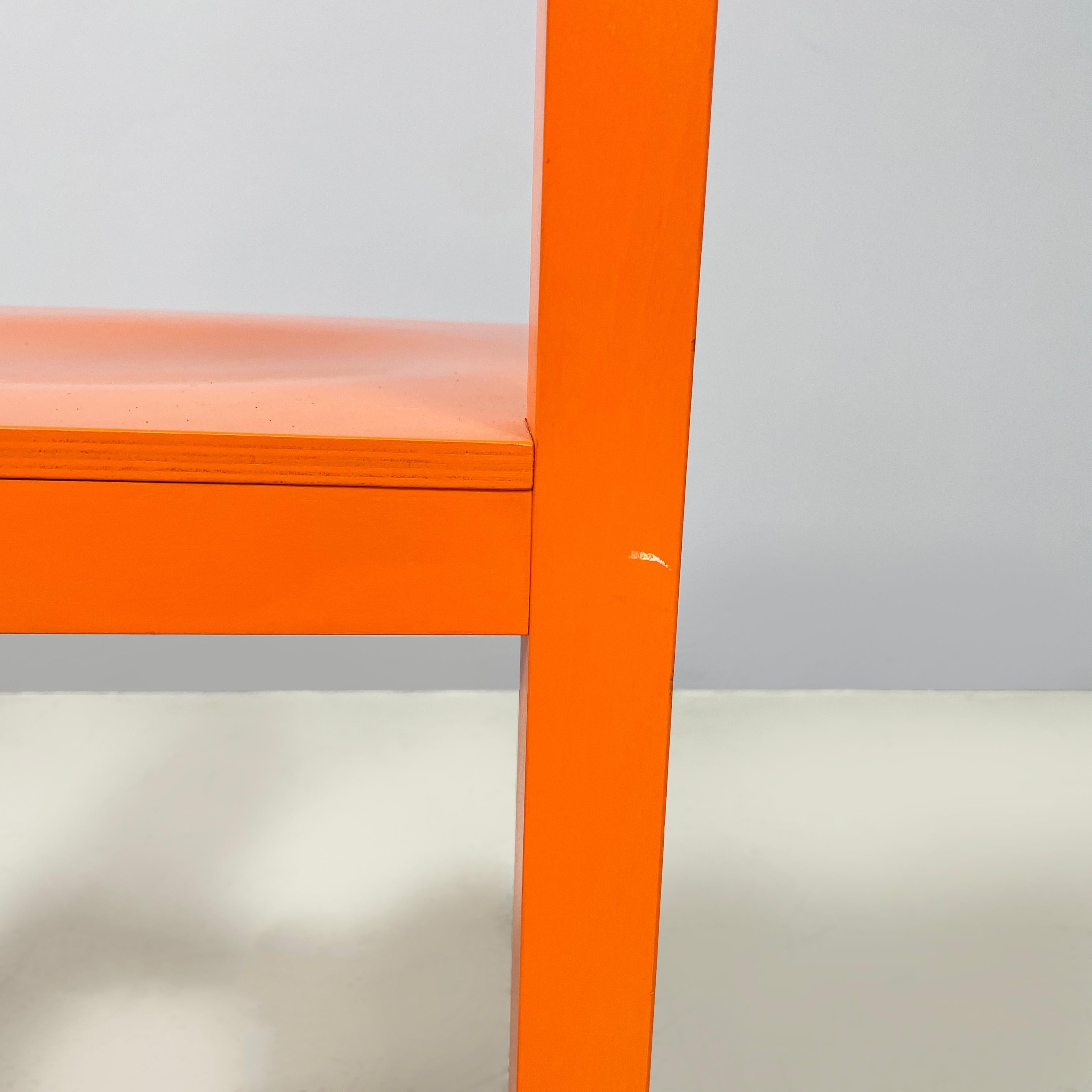 Netherlands modern Orange lacquered wooden chairs by Moooi, 2000s For Sale 8