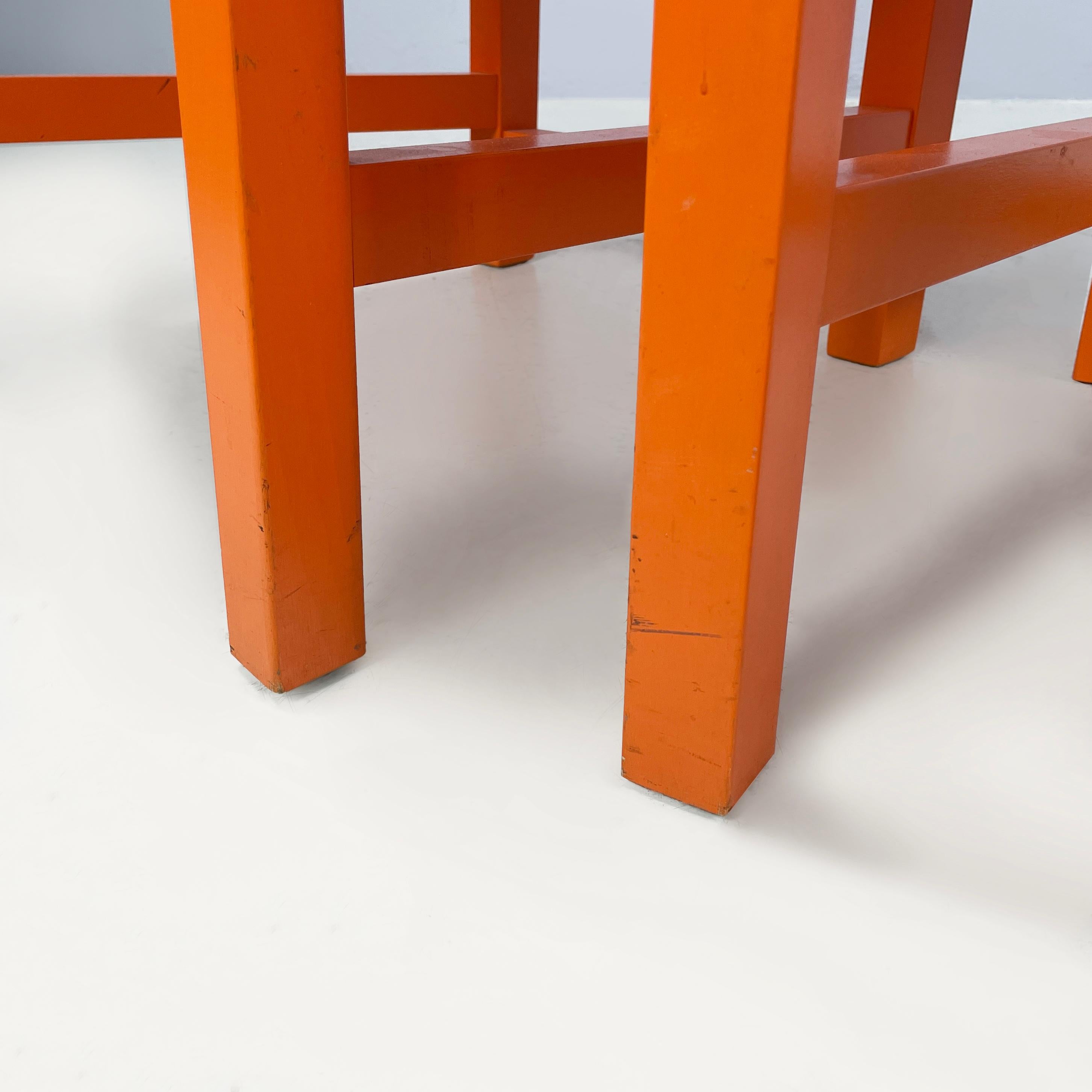 Netherlands modern Orange lacquered wooden chairs by Moooi, 2000s For Sale 13