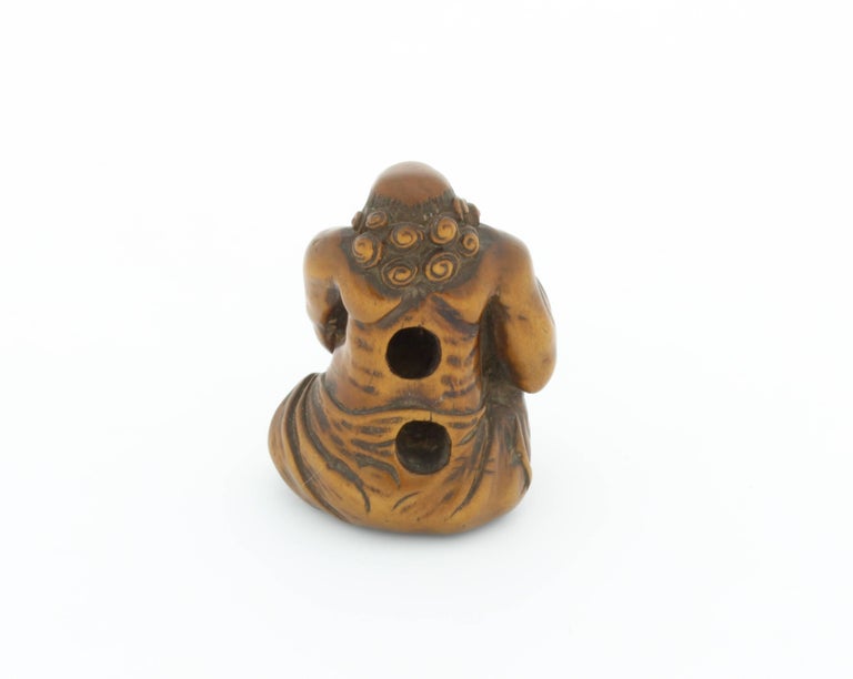 Netsuke, Wood, Accessory, Fashion, 19th century, Antique, Woodcraft, Carving at 1stdibs