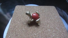Nettie Rosenstein Frog Brooch, Circa 1950s