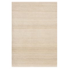 Nettle Dhurrie Natural Undyed Flatweave Rug by Knots Rugs