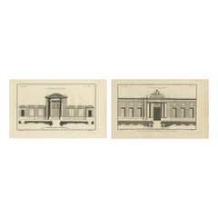 Neufforge's Engraved Gates Design: Entwürfe aus dem 18. Jahrhundert, um 1770