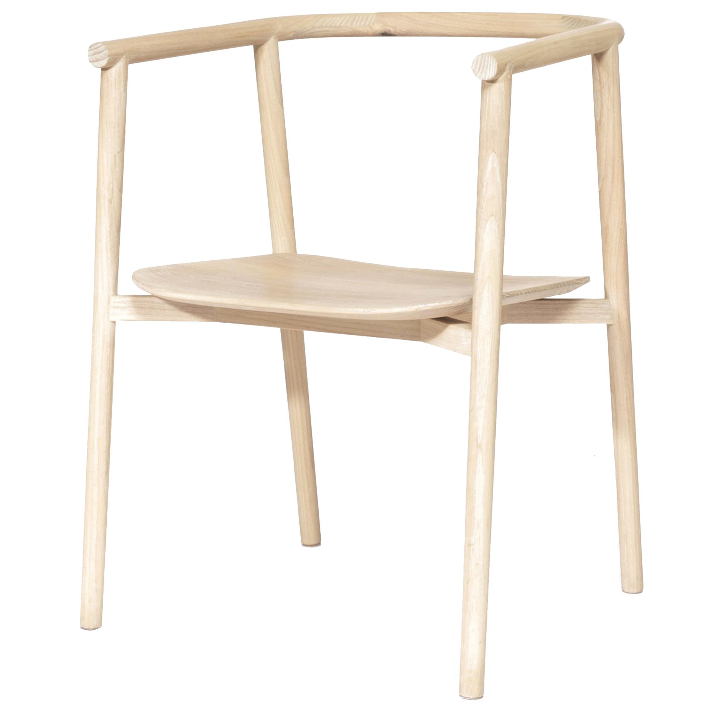 Prairie Chair, Modern Ash Wood Dining Chair For Sale at 1stDibs