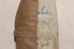 Neutral Antique Persian Rug Pillow
