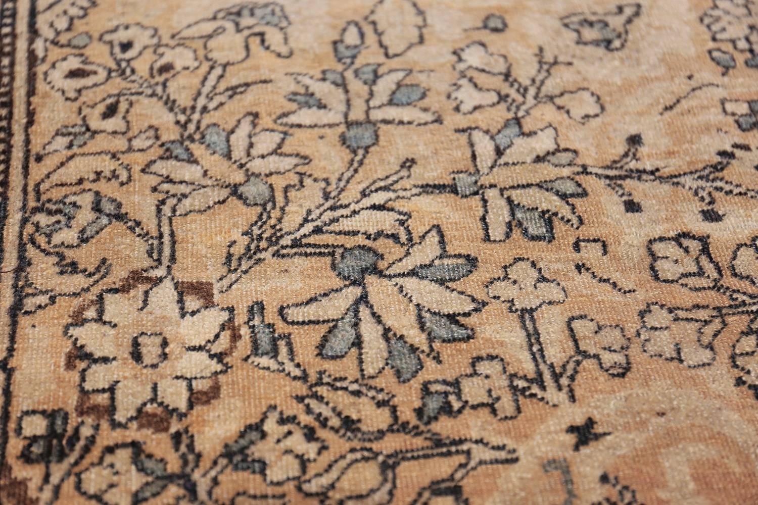 Wool Antique Oversized Persian Tabriz Rug. Size: 15' 9