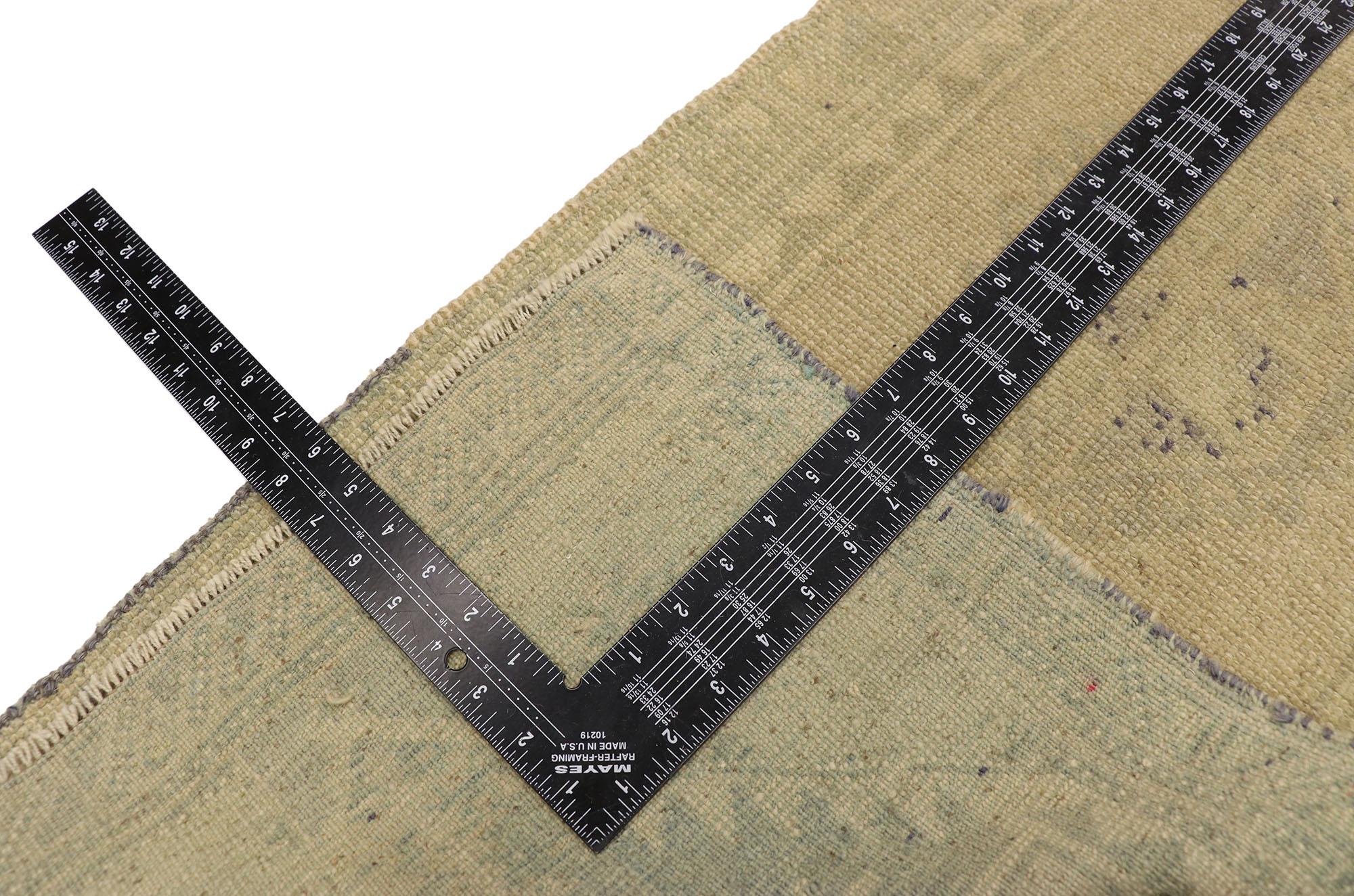 Alfombra Turca Oushak Yastik Vintage Neutra Tono Tierra en Bueno estado para la venta en Dallas, TX